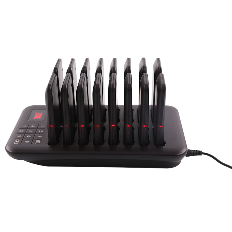 Mainlink R14 16’lı Kablosuz Titreşimli Çağrı Sistemi– 433,92 MHz, 300–500 m