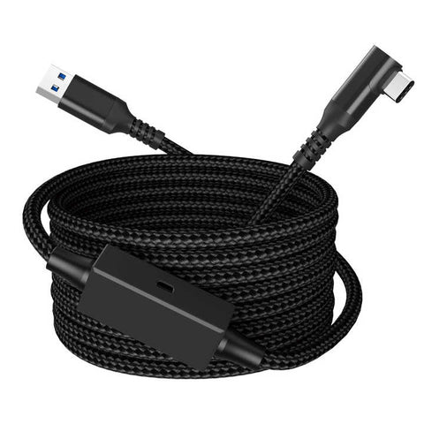 3A 60W hızlı şarj güçlü çok yönlülük ana VR cihazı Meta Quest 3 için güç kaynağı ile USB A C akışı kablosu kullanın