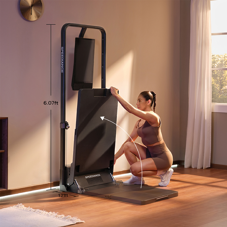 Speediance Gym Monster 2 Akıllı Fitness Aynası – 21" Dokunmatik Ekran, 3D ToF Sensör, Wi-Fi/Ethernet, 60W Hoparlör